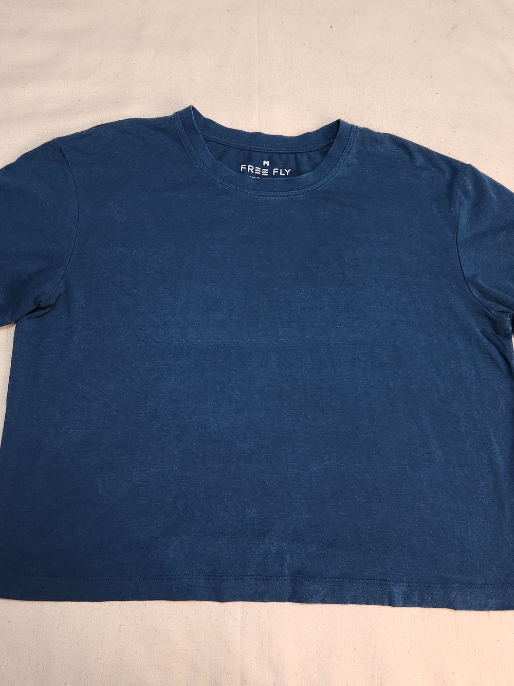 Free Fly Apparel Navy Blue Short Sleeve Tee